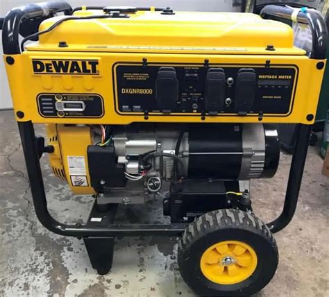 Dewalt Dxgnr W Portable Generator