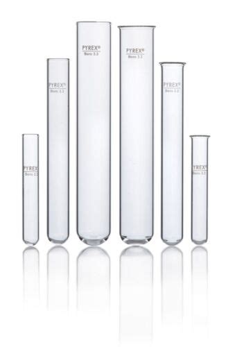 Pcs Samco Glass Test Tubes Mm X Mm Rimless Ebay