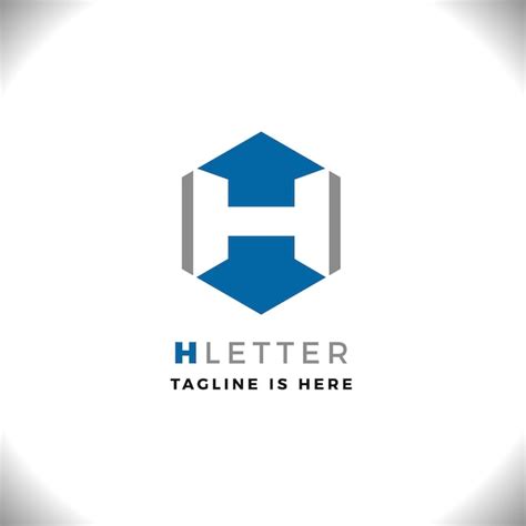 Premium Vector Initial Letter H Logo Vector Icon Illustration