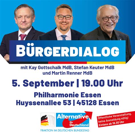 B Rgerdialog Im September Afd Fraktion Im Deutschen Bundestag