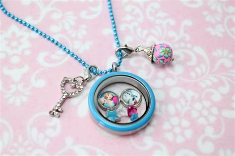 Girls Necklace Lockets for Girls Floating locket by TresorCreation