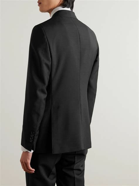 Tom Ford O Connor Slim Fit Mohair And Wool Blend Suit Jacket Black