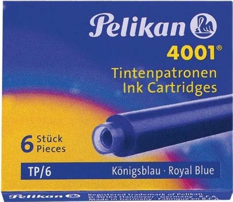 Cartouches D Encre Pelikan Bleu Royal Bol