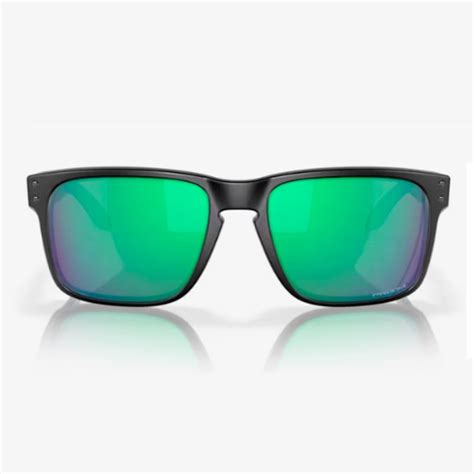 Oakley HolBrook (Matte Black Ink w/Prizm Jade Iridium) Sunglass ...