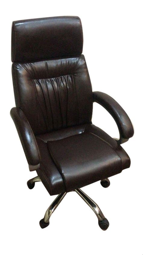 Leather High Back Boss Revolving Chair Fixed Arm At Rs 4500 In Bareilly