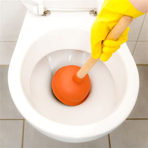 How To Plunge A Toilet Fix A Clogged Toilet With Plungers