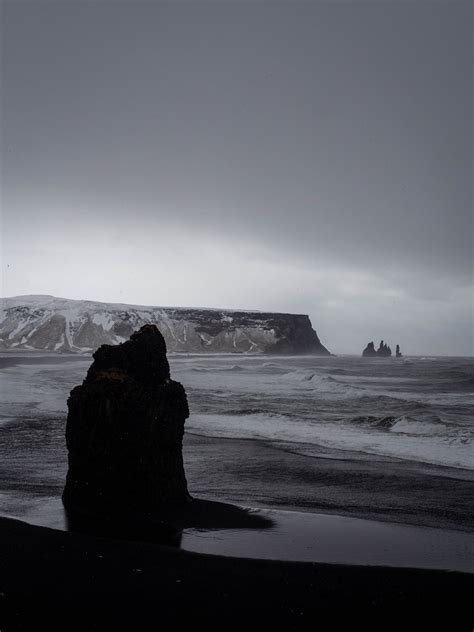 Stormy Reynisfjara Beach Seen From Dyrholaey In Iceland Mxgffm Flickr