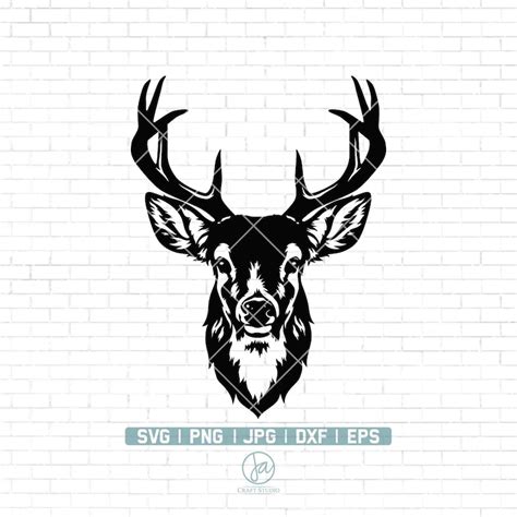 Deer Svg Deer Head Svg Deer Hunting Svg Hunting Svg Etsy Canada