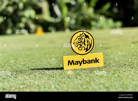 Kuala Lumpur Malaysia 12th Feb 2017 Maybank Logo Pictured During