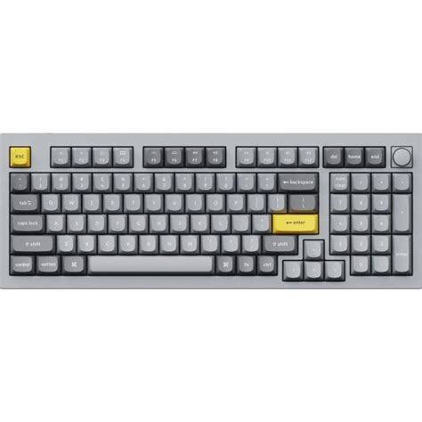 Клавиатура Keychron Q QMK Gateron G PRO Blue Hot Swap RGB Knob EN Grey Q N Z KEYCHRON купить
