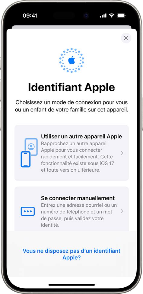 Se connecter à laide de lidentifiant Apple Assistance Apple CA