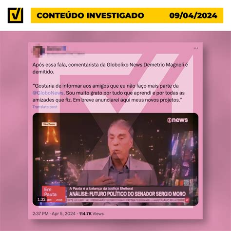 Jornal Correio Falso Que Dem Trio Magnoli Tenha Sido Demitido Da