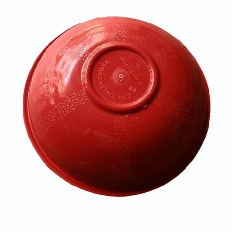 Round Red Plastic Ghamela Capacity Liter At Rs Piece In