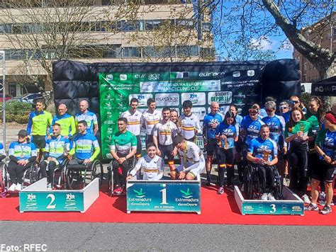 La Selección Española de Ciclismo Paralímpico brilla en la Extremadura