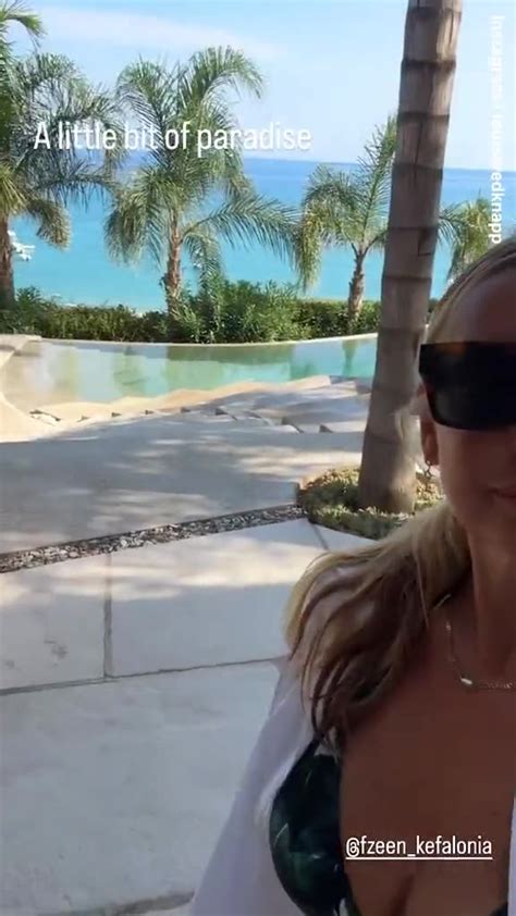 Louise Redknapp Flaunts Bikini Body On Greek Holiday