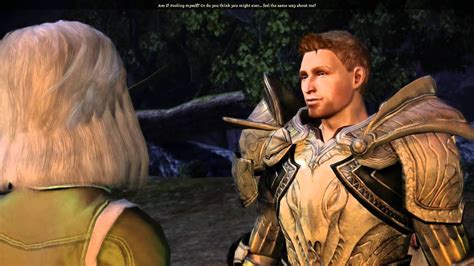 Dragon Age Origins Alistair Romance Part 30 Alistair Asks Warden About Her Feelings First Kiss