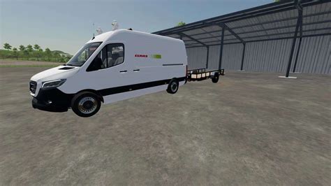 Mercedes Sprinter Rwz Claas V Fs Mod Farming Simulator Mod