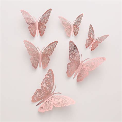 D Butterfly Wall Decor Pcs Butterfly Decorations For Butterfly