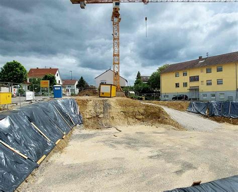 Baustellenreport Neubau Mehrfamilienhaus In Waiblingen SCHATZ Gruppe