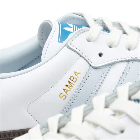 Adidas Samba Og Core White Halo Blue END AR