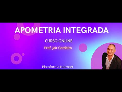 Curso Online De Apometria Integrada Bom An Liseprof Jair Cordeiro