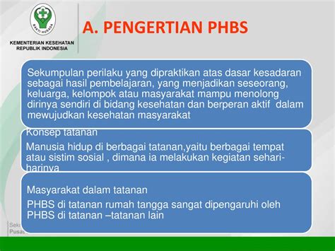 Pengertian Phbs Sinau