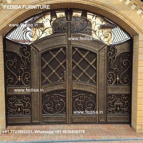 Jali Wala Gate Modern Iron Fence Door Design Gate Pipe Gate Colour Iron