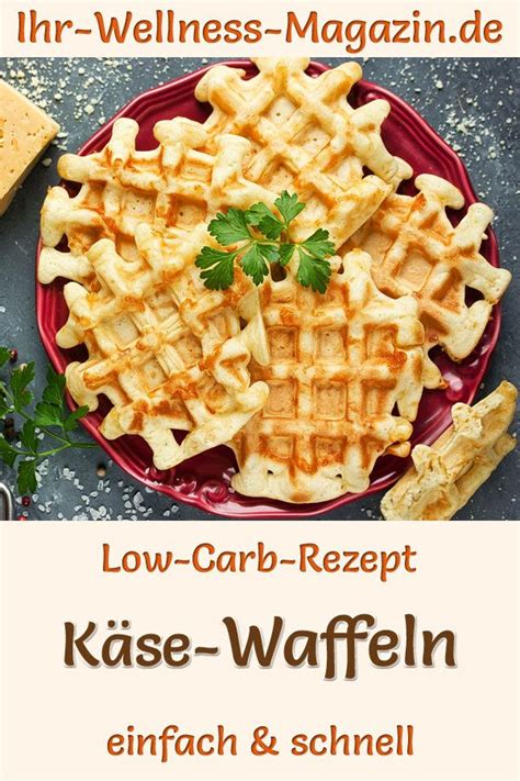 Low Carb Käse Waffeln gesundes Rezept zum Abnehmen in 2024 Waffeln