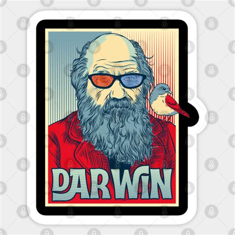 Charles darwin day celebration - Darwin - Sticker | TeePublic