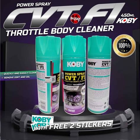 Koby Cvt Cleaner Fi Throttle Body Power Spray Ml Lazada Ph