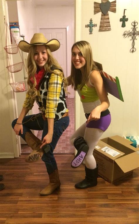 Buzz And Woody Womans Halloween Costume 2014 Diy Handmade Couples