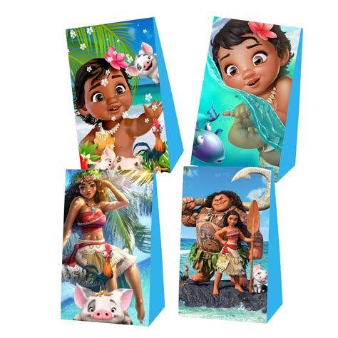 Moana Favor Box Moana Party Supplies Moana Birthday Party Moana