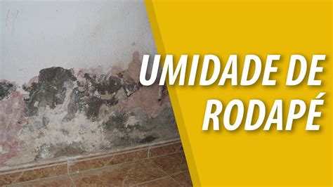 Como Resolver Umidade de Rodapé Umidade Ascendente YouTube