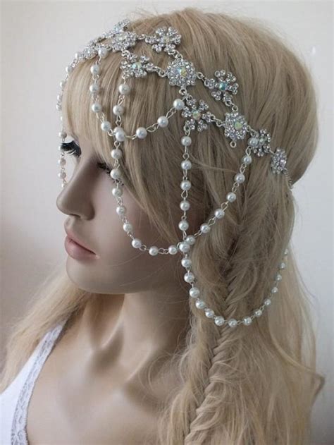 Free Ship Bohemian Style Inspired Pearls And Vintage Decoration