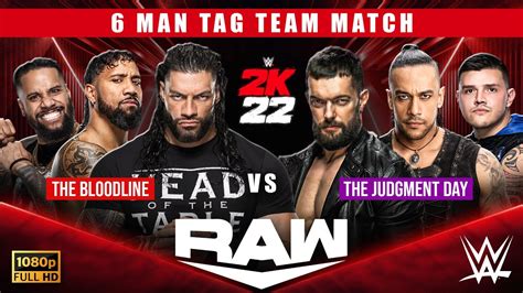 The Bloodline Vs The Judgment Day Man Tag Team Match Wwe K Pc