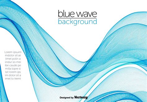 Blue Abstract Swish Wave Vector Download Free Vector Art Stock