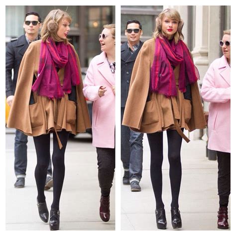 Taylor Swift Winter Street Style Fashion Celebrity Style Street