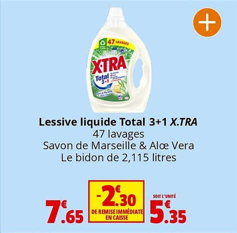 Promo Lessive Liquide Total X Tra Chez Coccimarket Icatalogue Fr