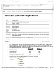 Review Test Submission Chapter 18 Quiz INTRO TO Pdf Review