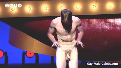 Trygve Wakenshaw Full Frontal Nude During ZULU Comedy Galla The Men Men