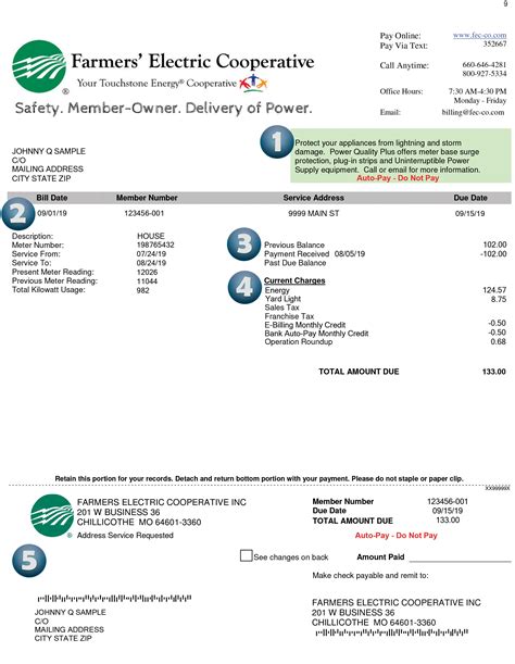 Understanding Your Bill Central Rural Electric Cooper