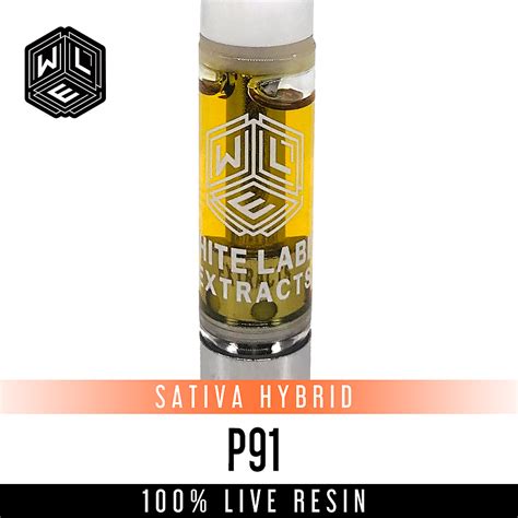 White Label Extracts P91 100 Live Resin Cartridge 1 Gram Leafly