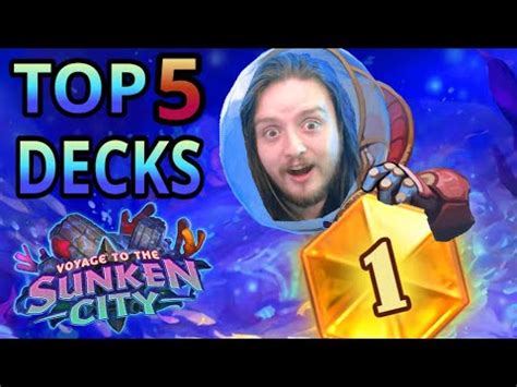 Top 5 BEST DECKS Of The Sunken City The STRONGEST DECKS AFTER NERFS