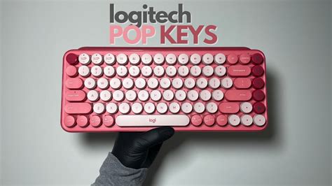 Logitech Pop Keys Wireless Mechanical Keyboard Unboxing First Look