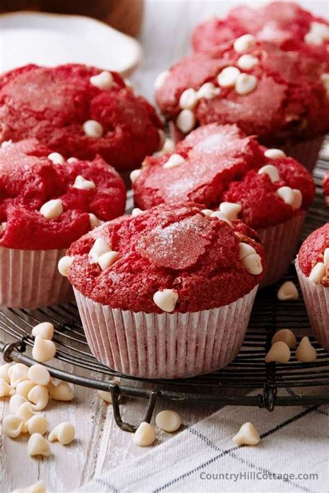 Red Velvet Muffins Artofit