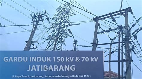 Gardu Induk Kv Kv Jatibarang Dan Tower Sutet Di Sekitarnya