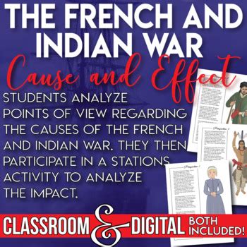 The French and Indian War Causes and Effects Stations Distance Learning