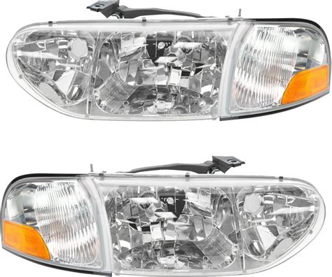 Amazon Am Autoparts Headlight Lamp Parking Market Light Kit Set Of