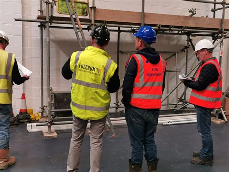 Scaffolding Manual Handling Training Course Fulcrum Scaffold Training