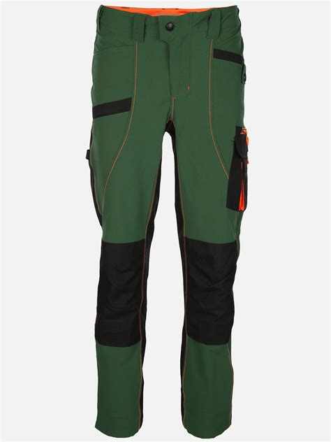 Herren Arbeitshose mit Superflex und vielen Details | GREEN | noSize